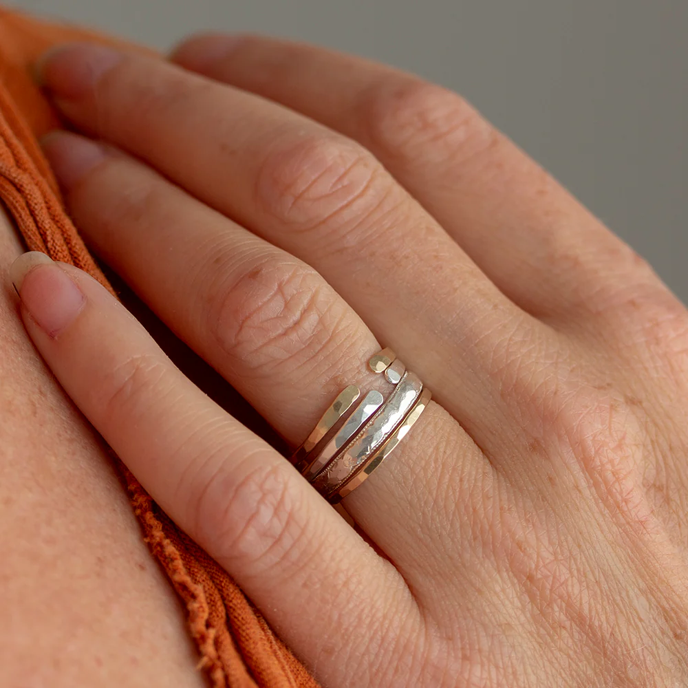 Ring Stack And Cone Collaboration With Huskmilk Pottery - Image 3